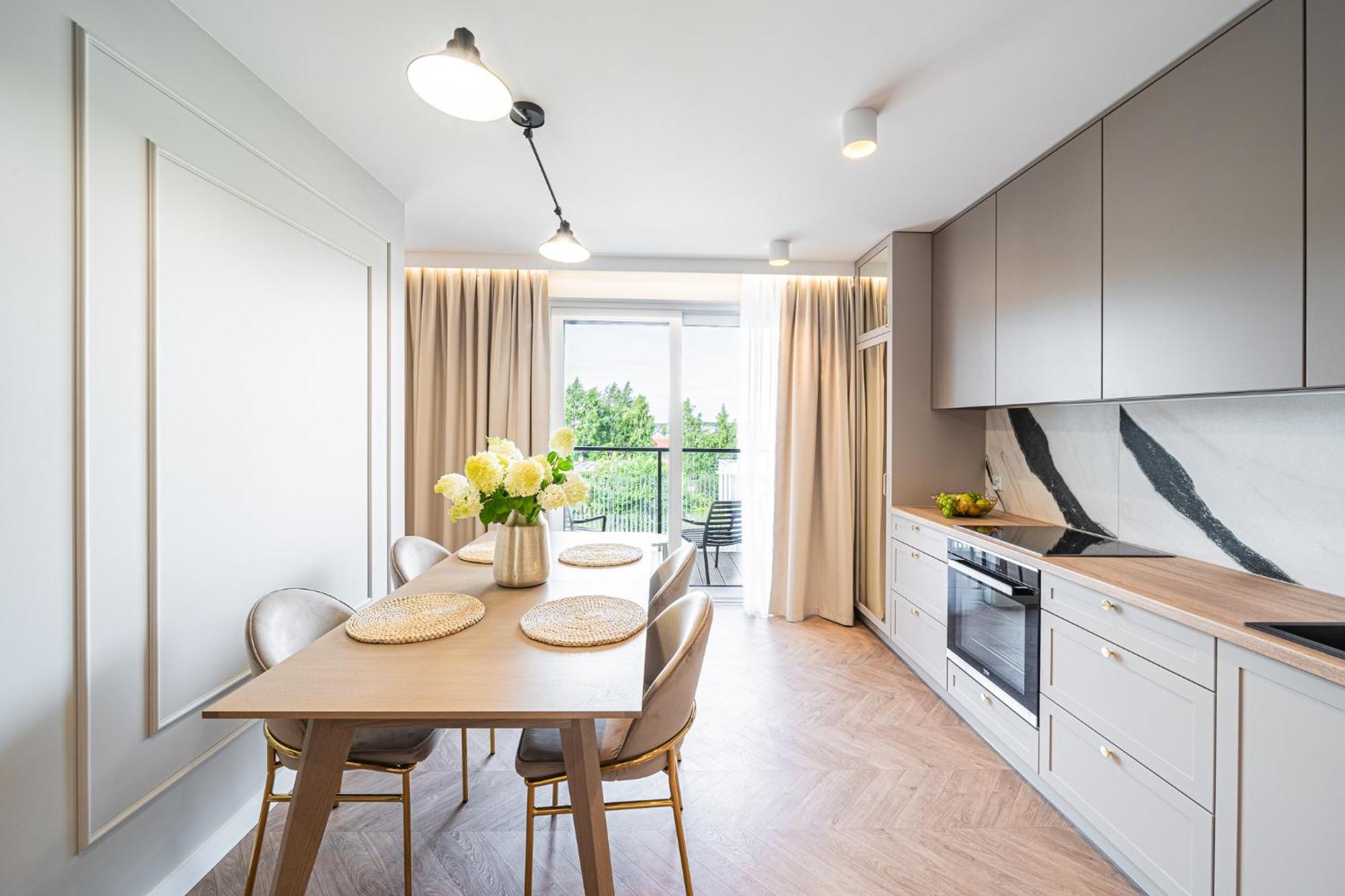 Posesja Plazowa Penthouse & Spa By Posesja Apartamenty กชึชโบโว ภายนอก รูปภาพ