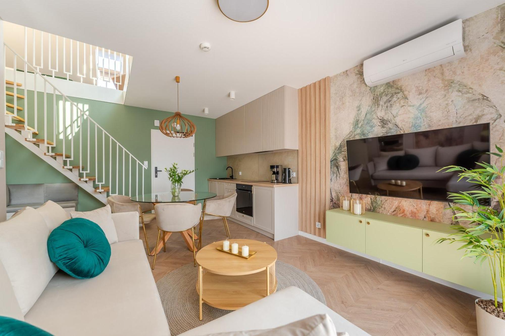 Posesja Plazowa Penthouse & Spa By Posesja Apartamenty กชึชโบโว ภายนอก รูปภาพ