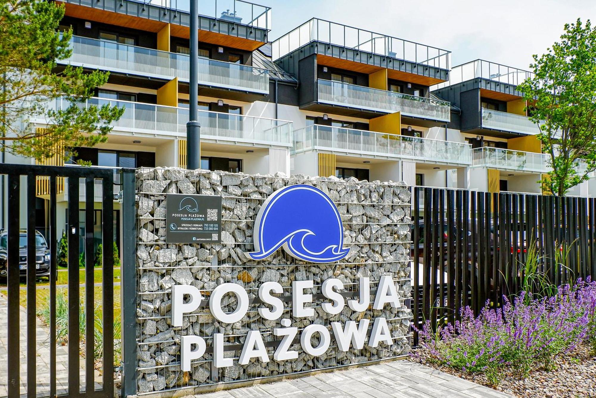 Posesja Plazowa Penthouse & Spa By Posesja Apartamenty กชึชโบโว ภายนอก รูปภาพ
