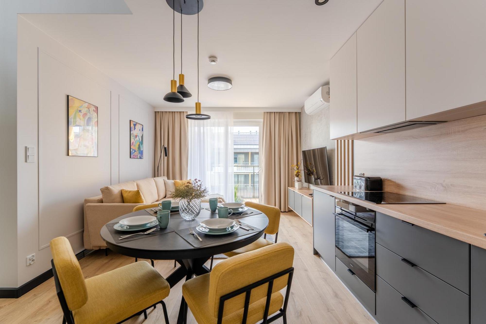 Posesja Plazowa Penthouse & Spa By Posesja Apartamenty กชึชโบโว ภายนอก รูปภาพ